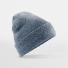 Czapka zimowa beanie - B45:Heather Navy, 100% akryl (Ash, Granite, One Size
